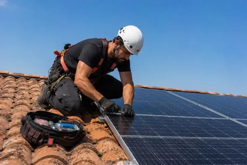 Maintenance et monitoring de panneaux solaires à Labécède-Lauragais
