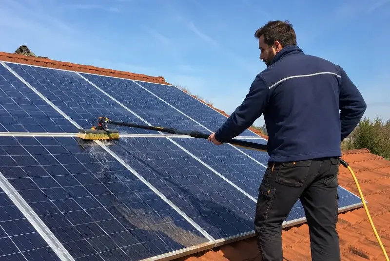 Nettoyage et entretien de panneaux solaires à Labécède-Lauragais